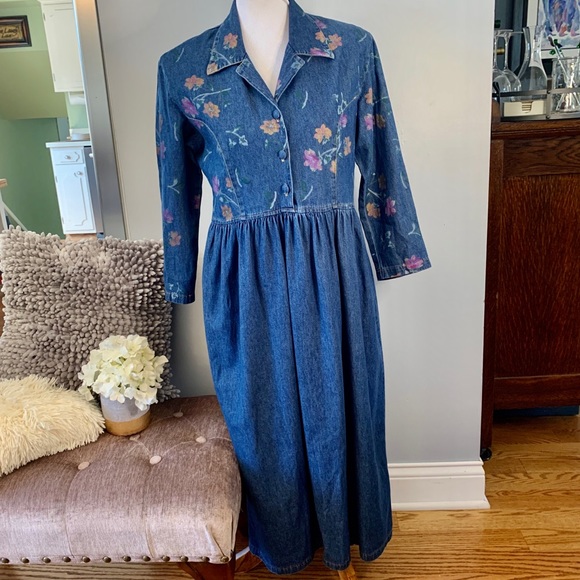 vintage denim dresses